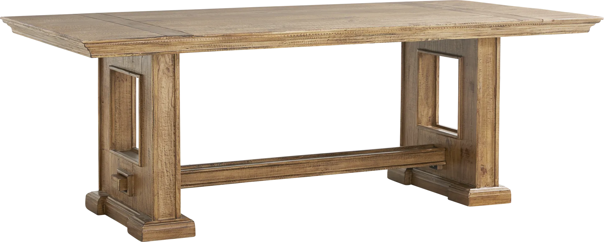 Briar Hill Natural 6 Pc Dining Room with Bench - Image 2