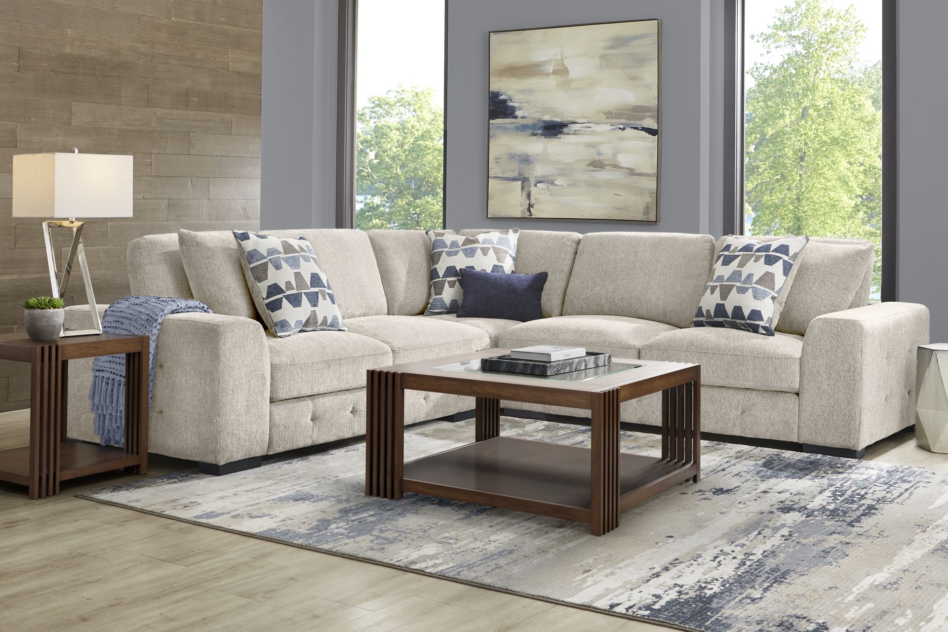 Marcola Sand 3 Pc Sectional - Image 2
