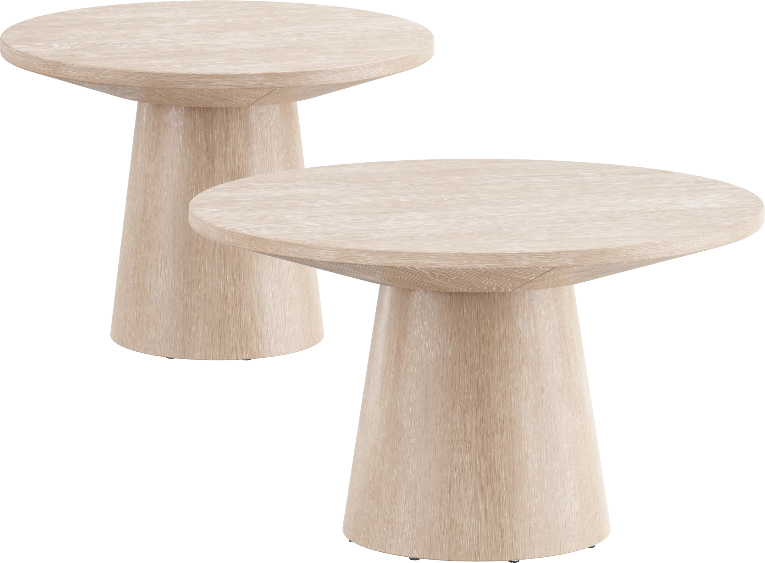 Kendall Natural 2 Pc Table Set - Thumbnail - Image 1