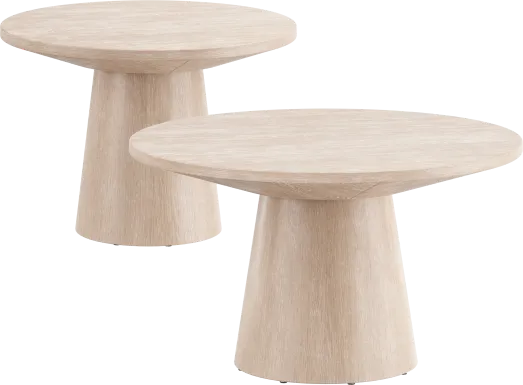 Kendall Natural 2 Pc Table Set