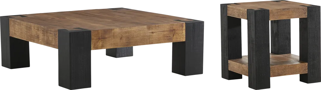 Marco Natural 2 Pc Table Set