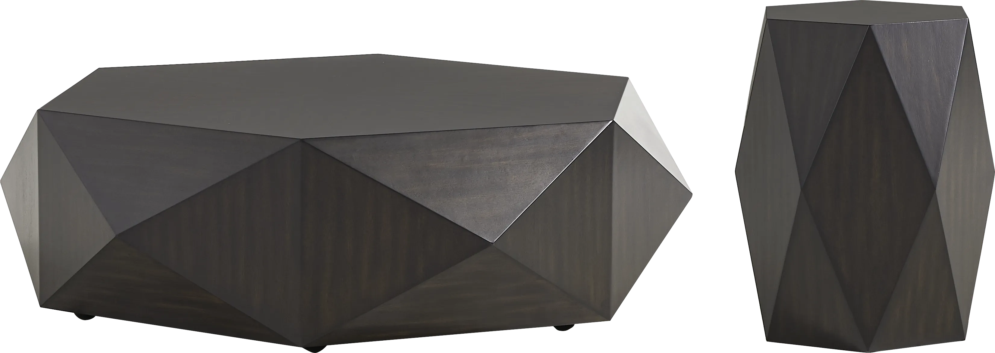Arcadia Black 2 Pc Table Set - Thumbnail - Image 1