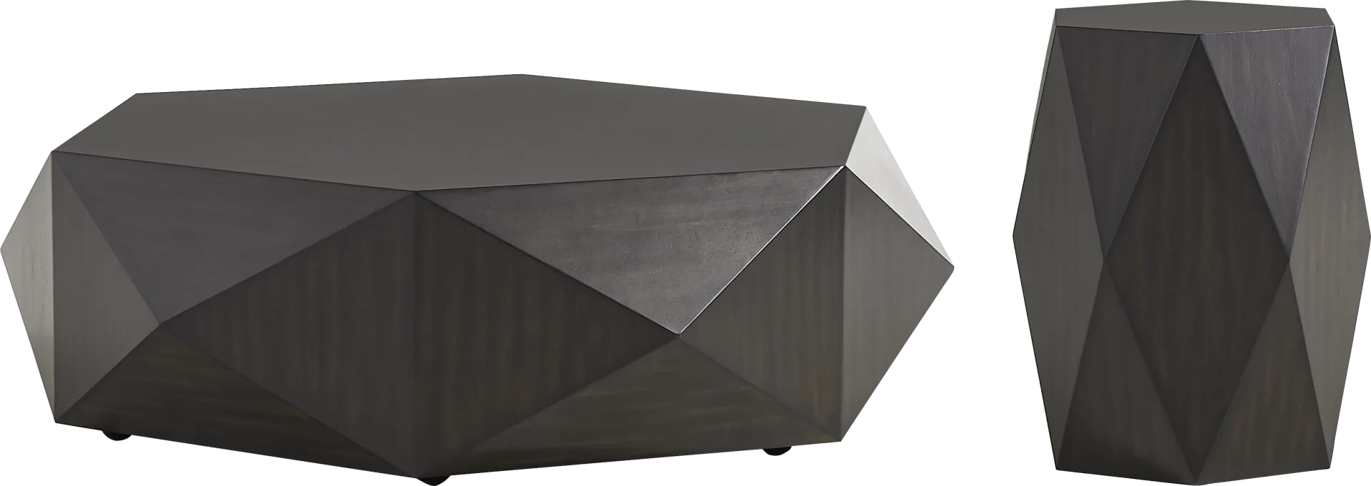 Arcadia Black 2 Pc Table Set - Image 1