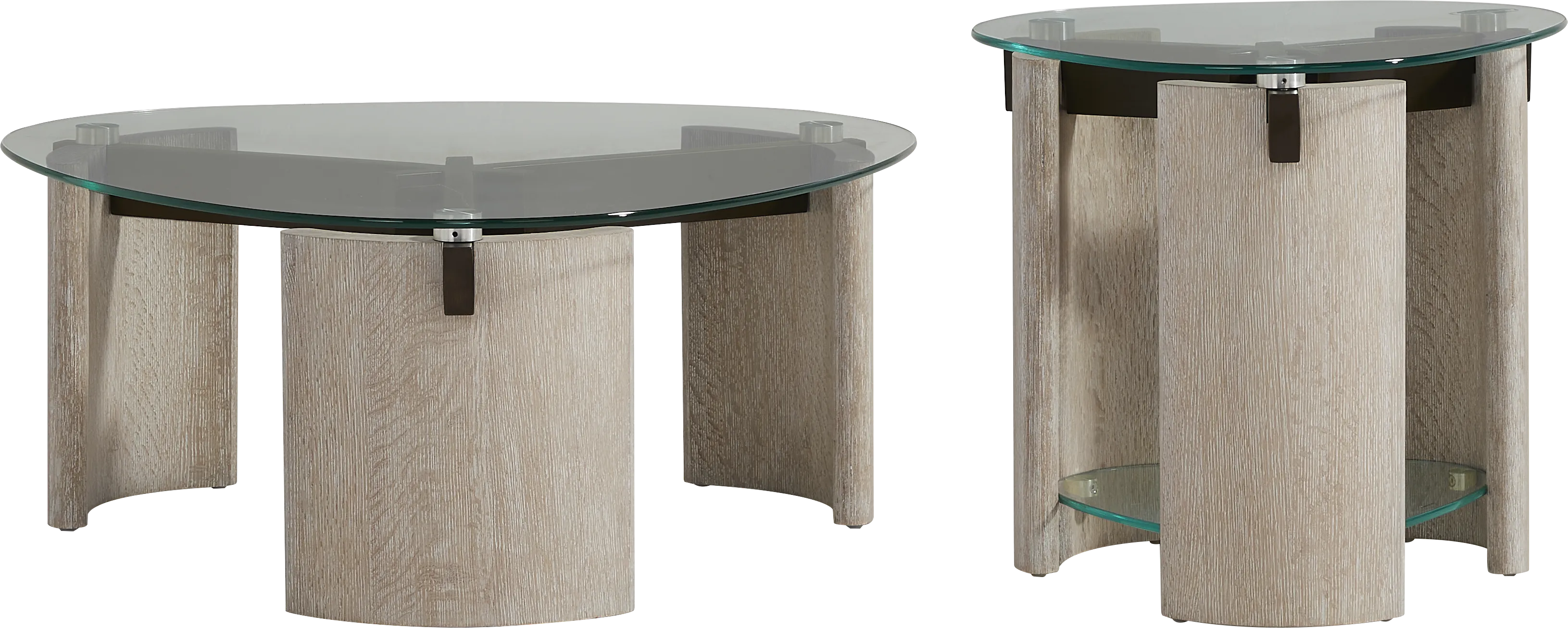 Giannis Brown 2 Pc Table Set - Thumbnail - Image 1