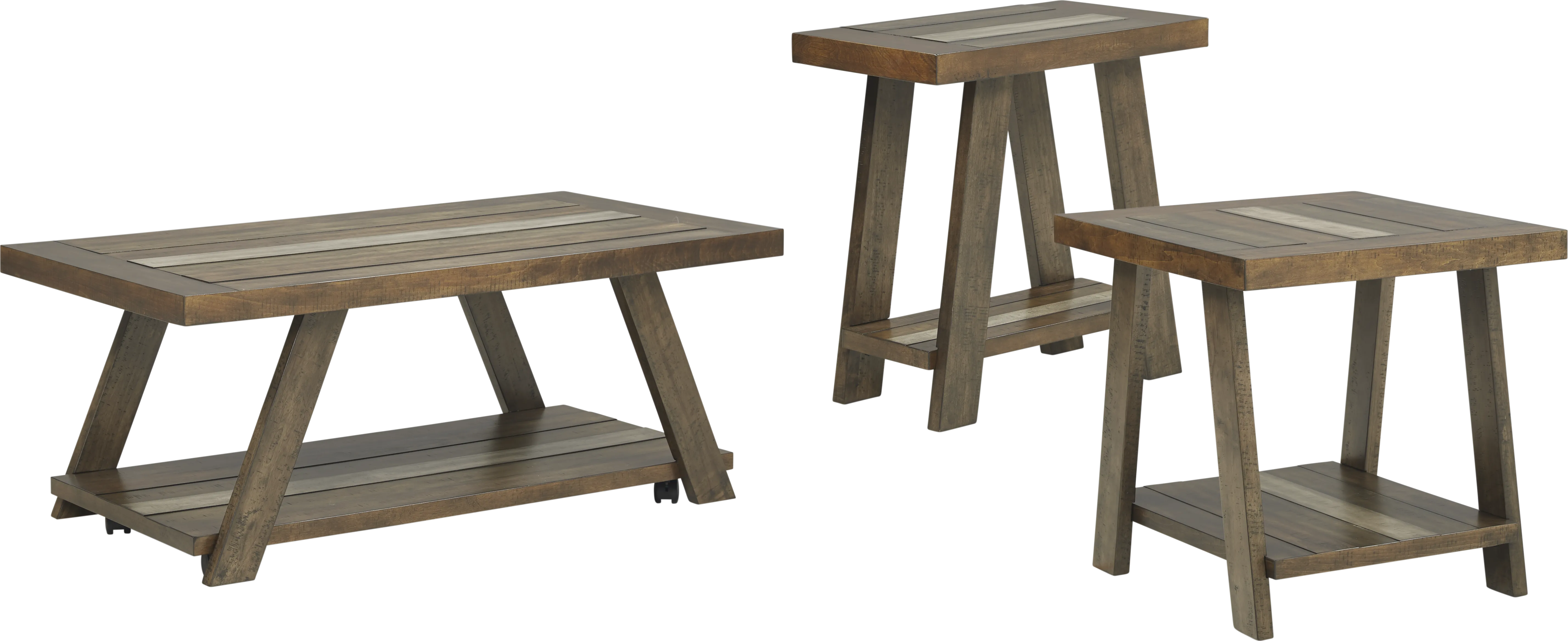 San Gabriel Brown Leather 8 Pc Reclining Living Room - Thumbnail - Image 11