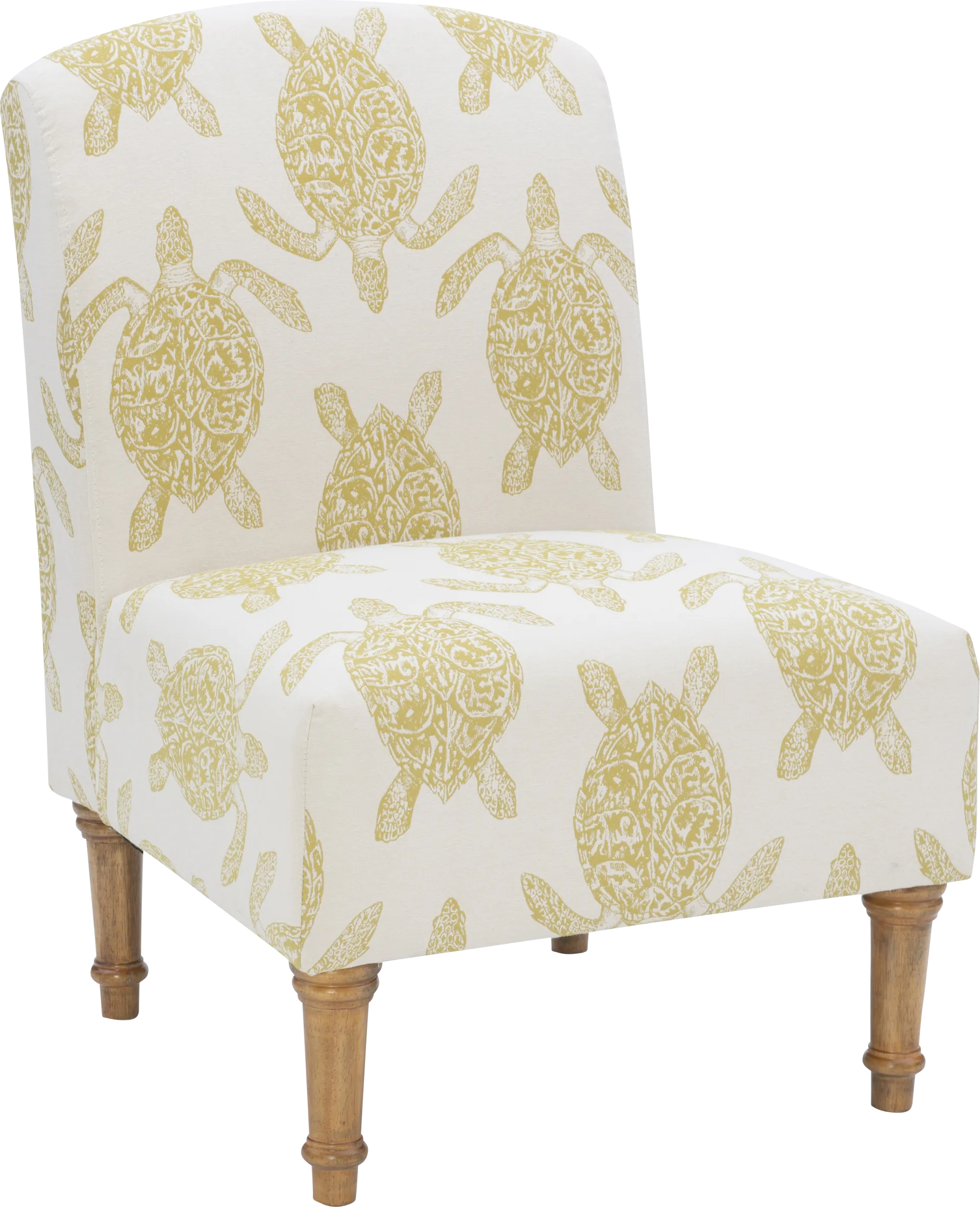 Eastchill Yellow Accent Chair - Image 1
