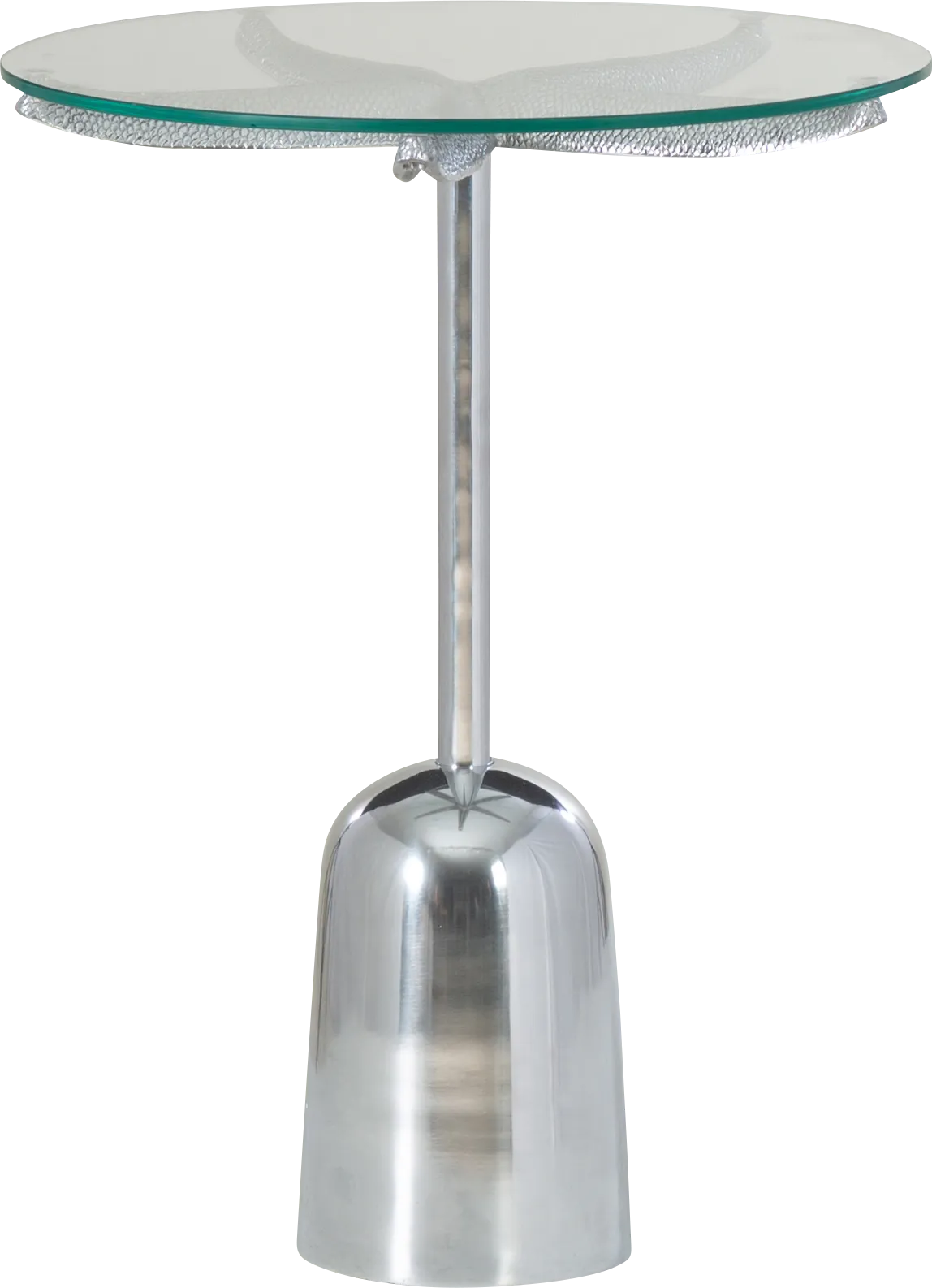 Halwin Silver Accent Table - Thumbnail - Image 1