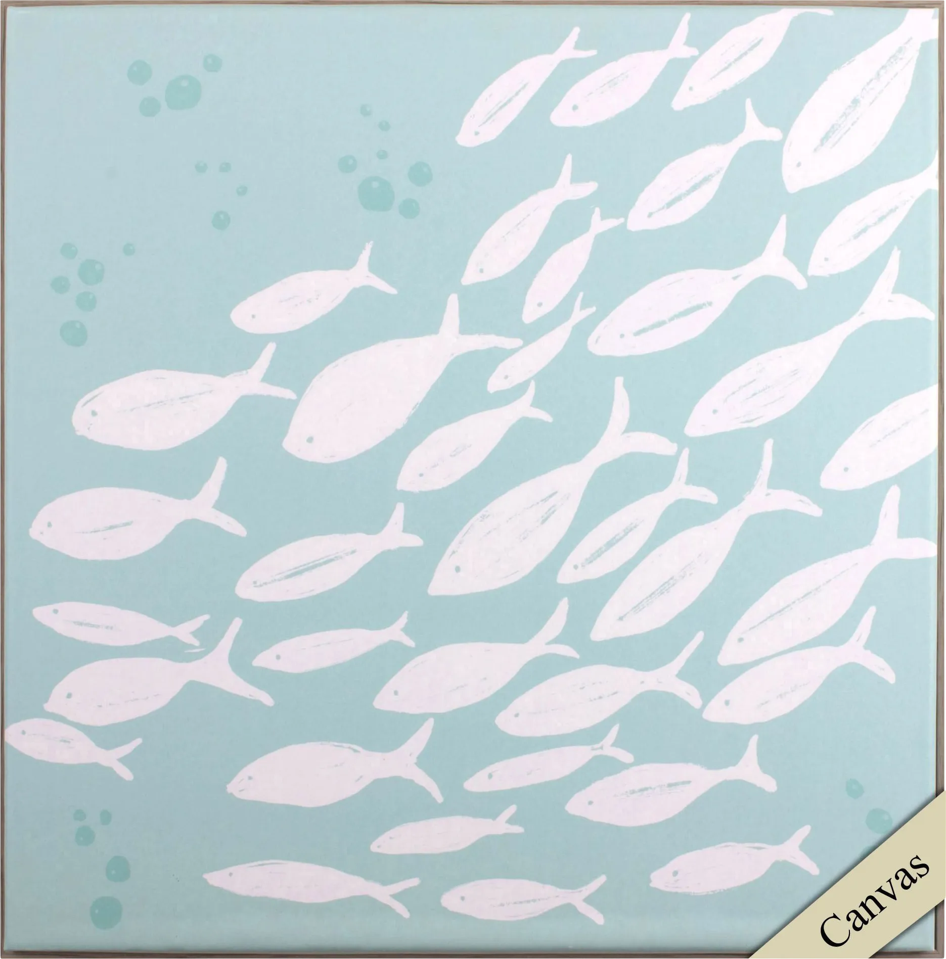 Styles of the Sea II Light Blue Artwork - Thumbnail - Image 1