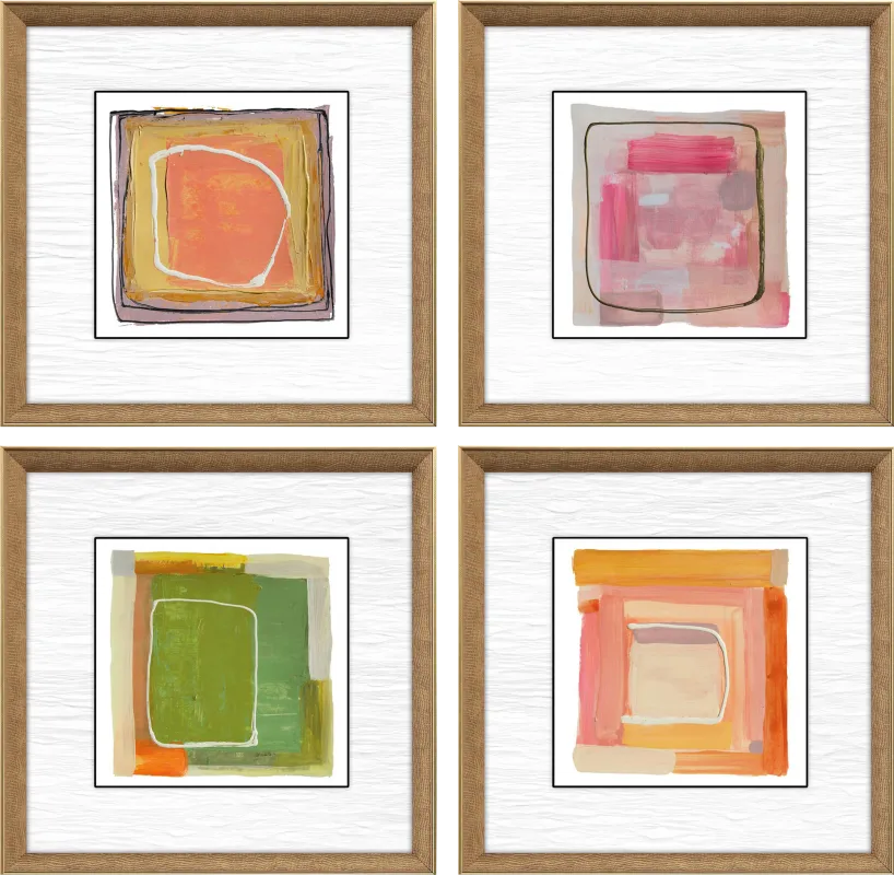 Aisaak Multi Artwork, Set of 4
