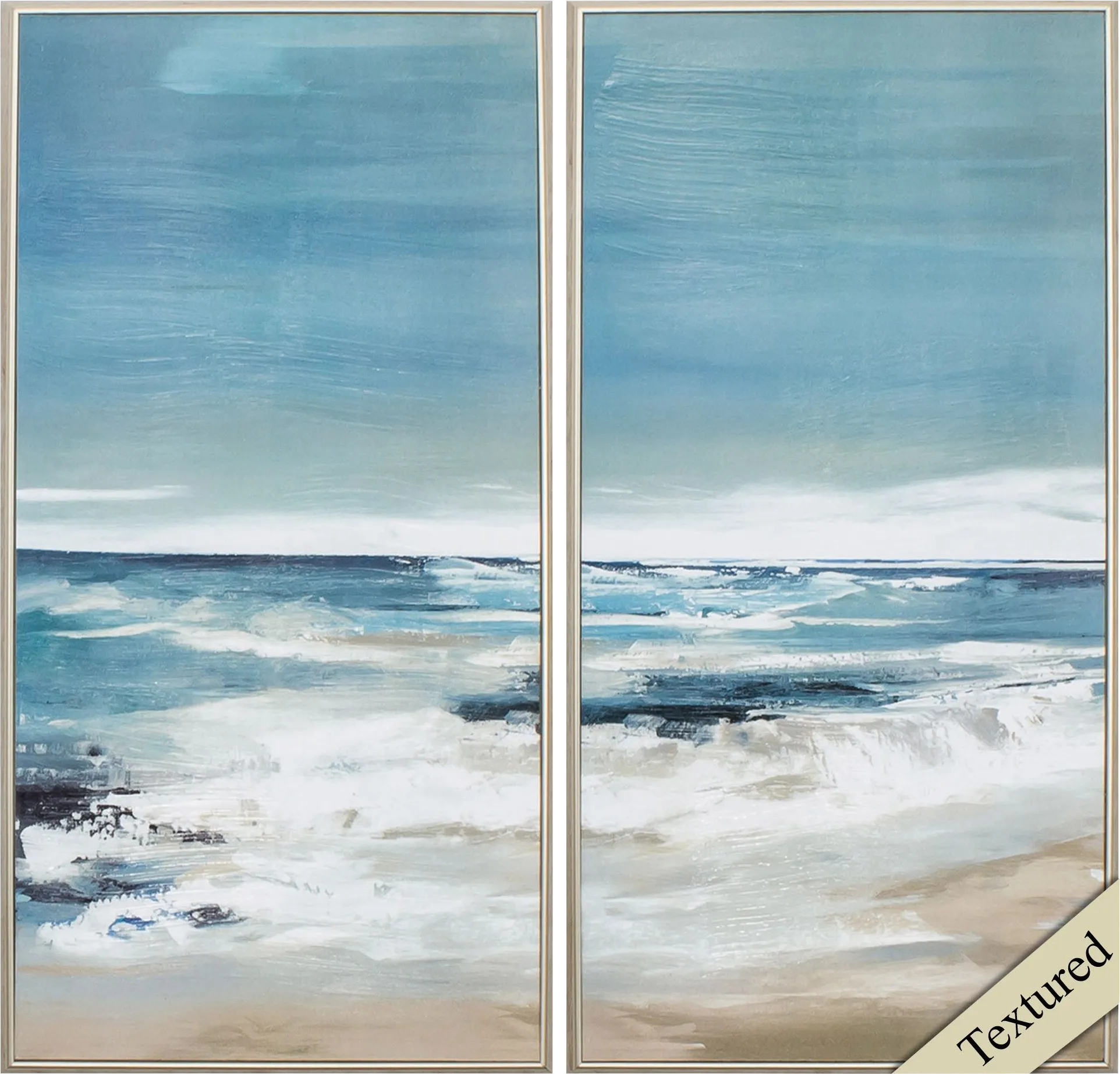 The Coast Blue Artwork, Set of 2 - Thumbnail - Image 1