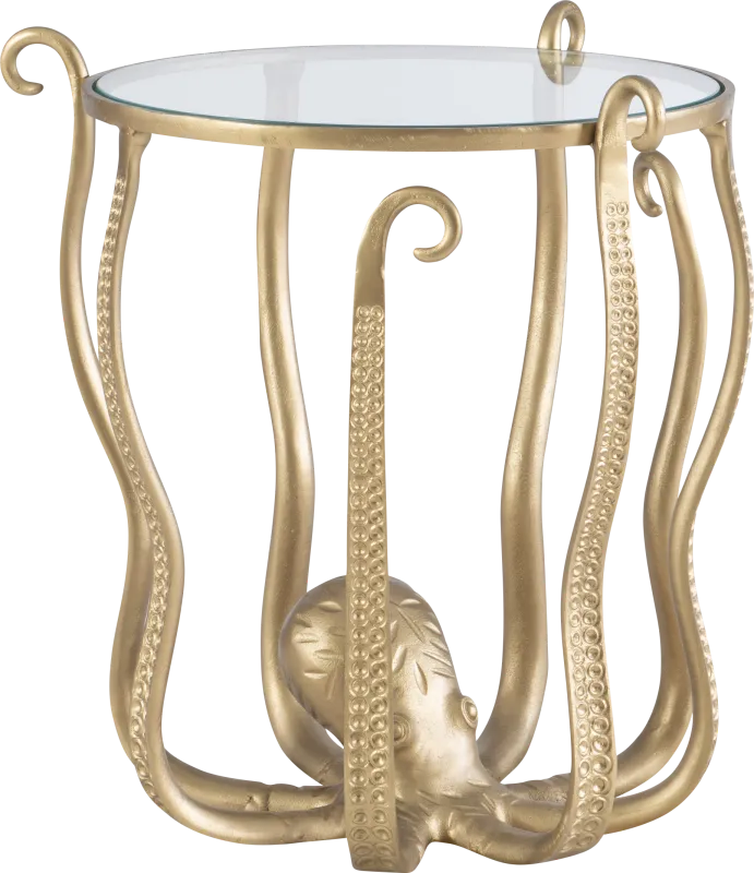 Niasea Gold Accent Table