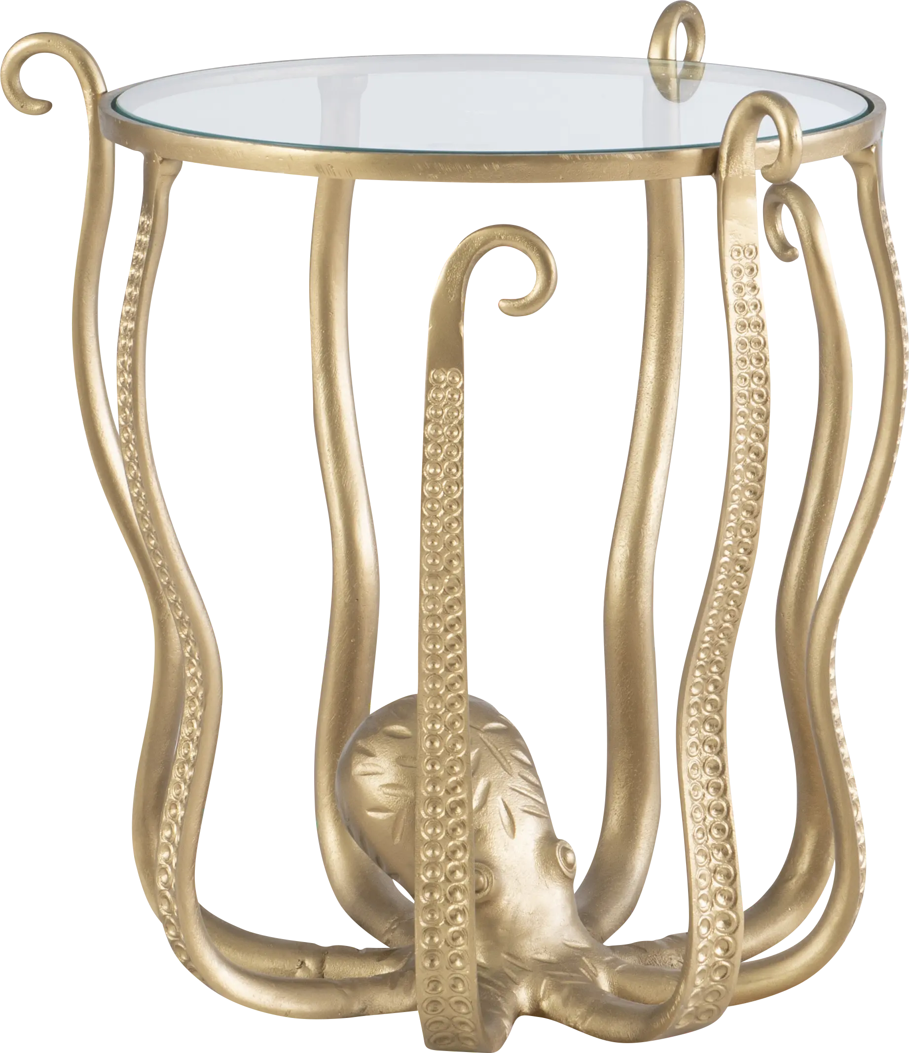 Niasea Gold Accent Table