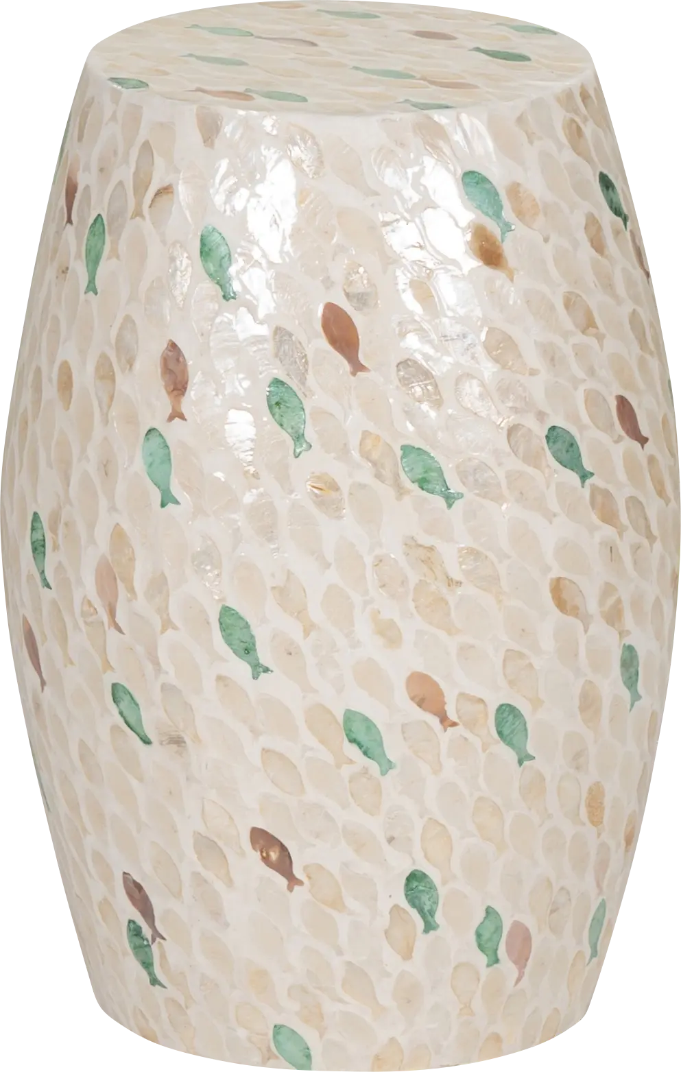 Poijour Ivory Accent Table