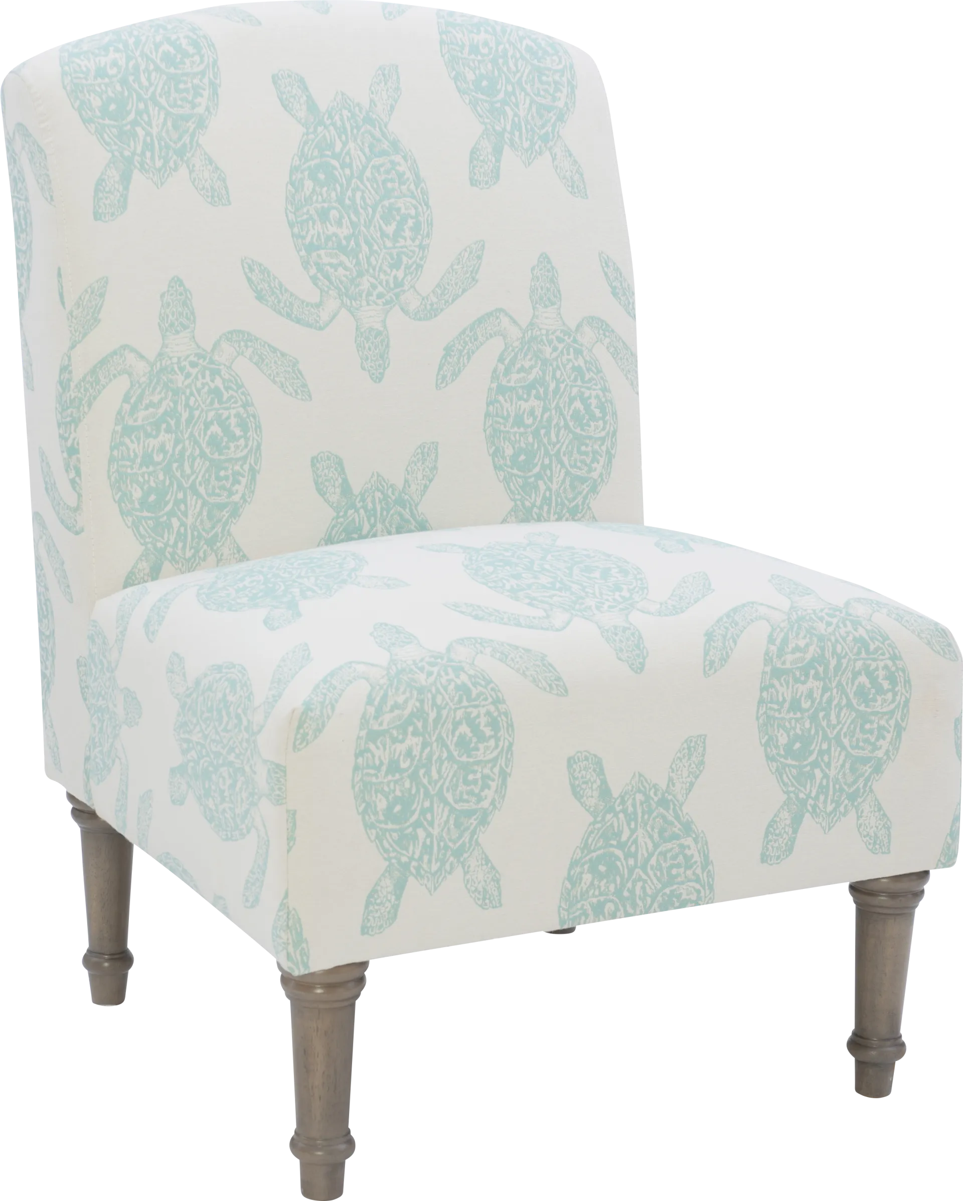 Eastchill Teal Accent Chair - Image 1