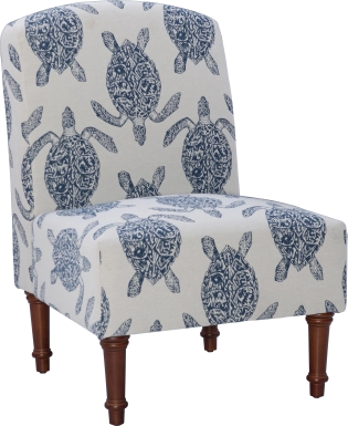 Eastchill Navy Accent Chair