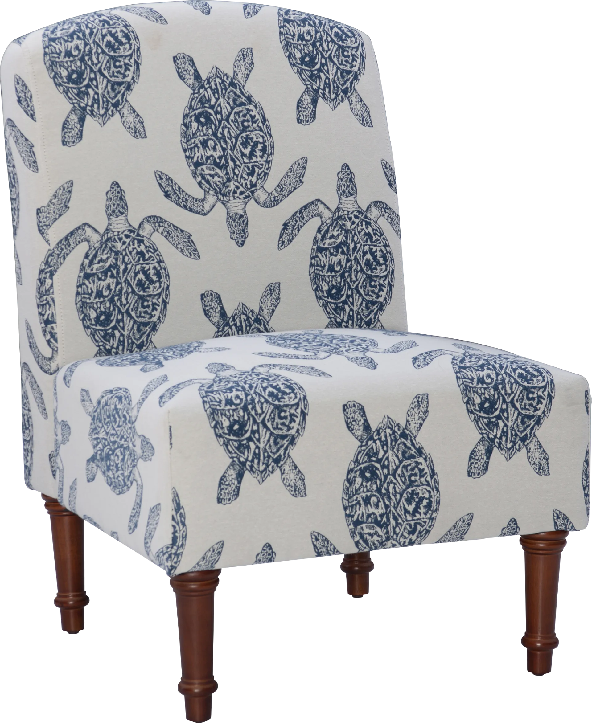 Eastchill Navy Accent Chair - Image 1