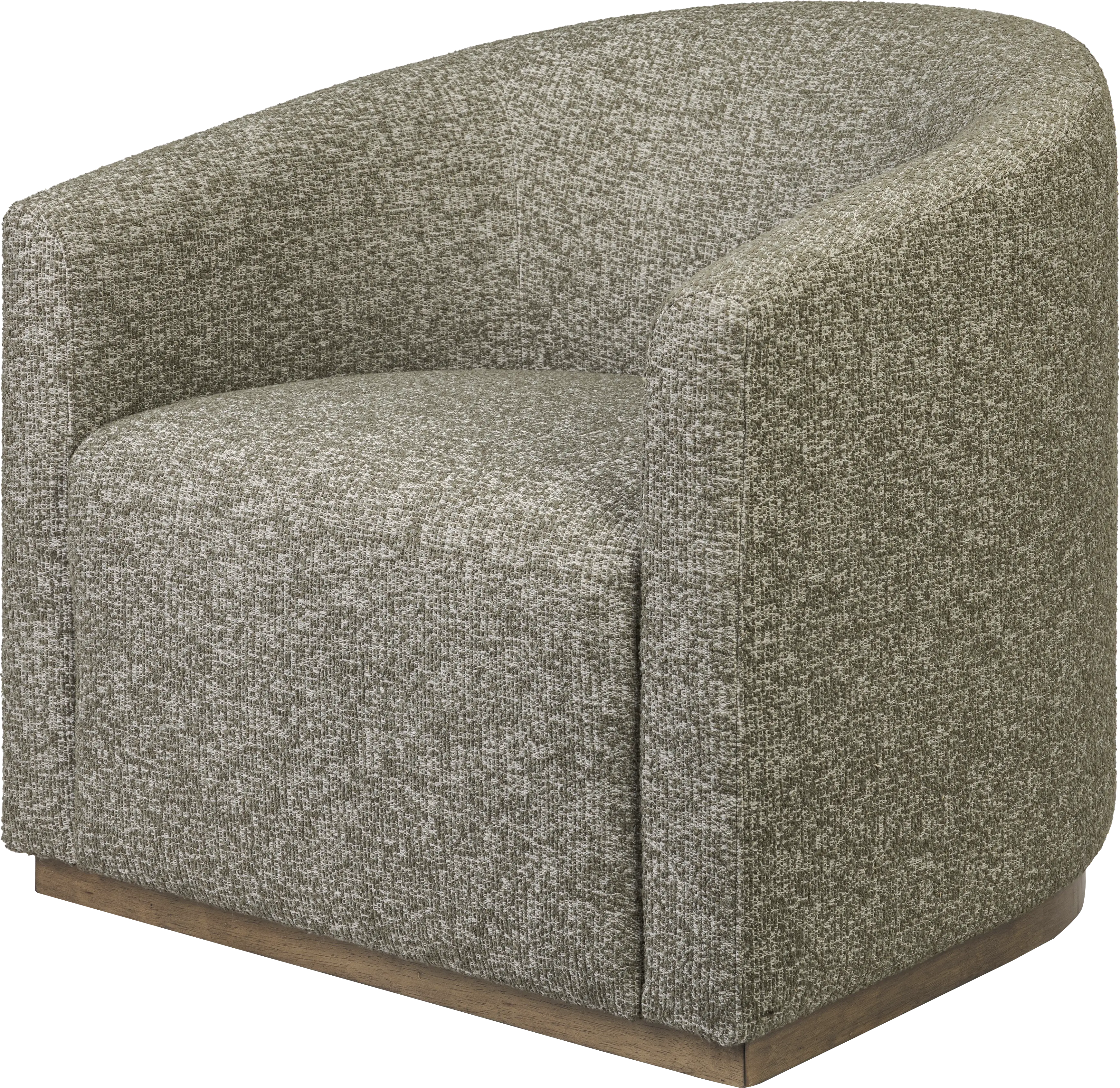 Claudette Green Swivel Chair - Thumbnail - Image 1