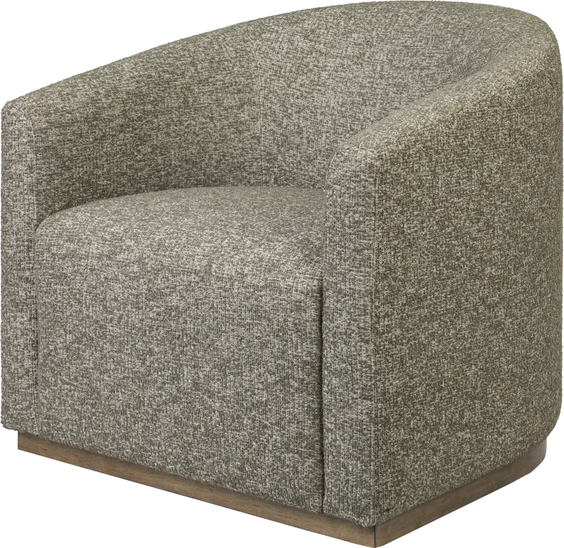Claudette Green Swivel Chair