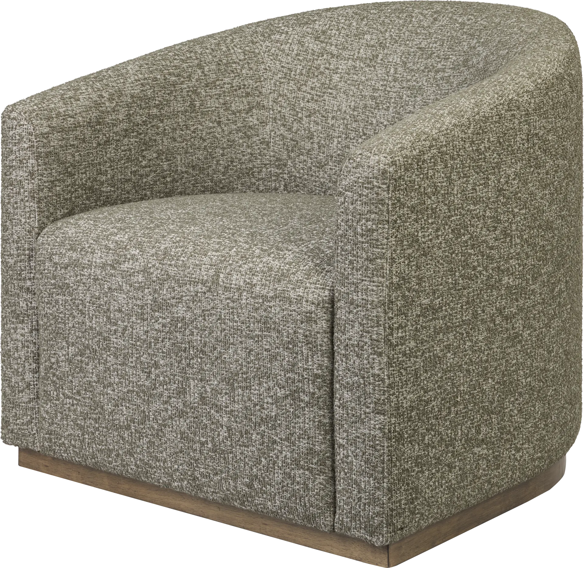 Claudette Green Swivel Chair