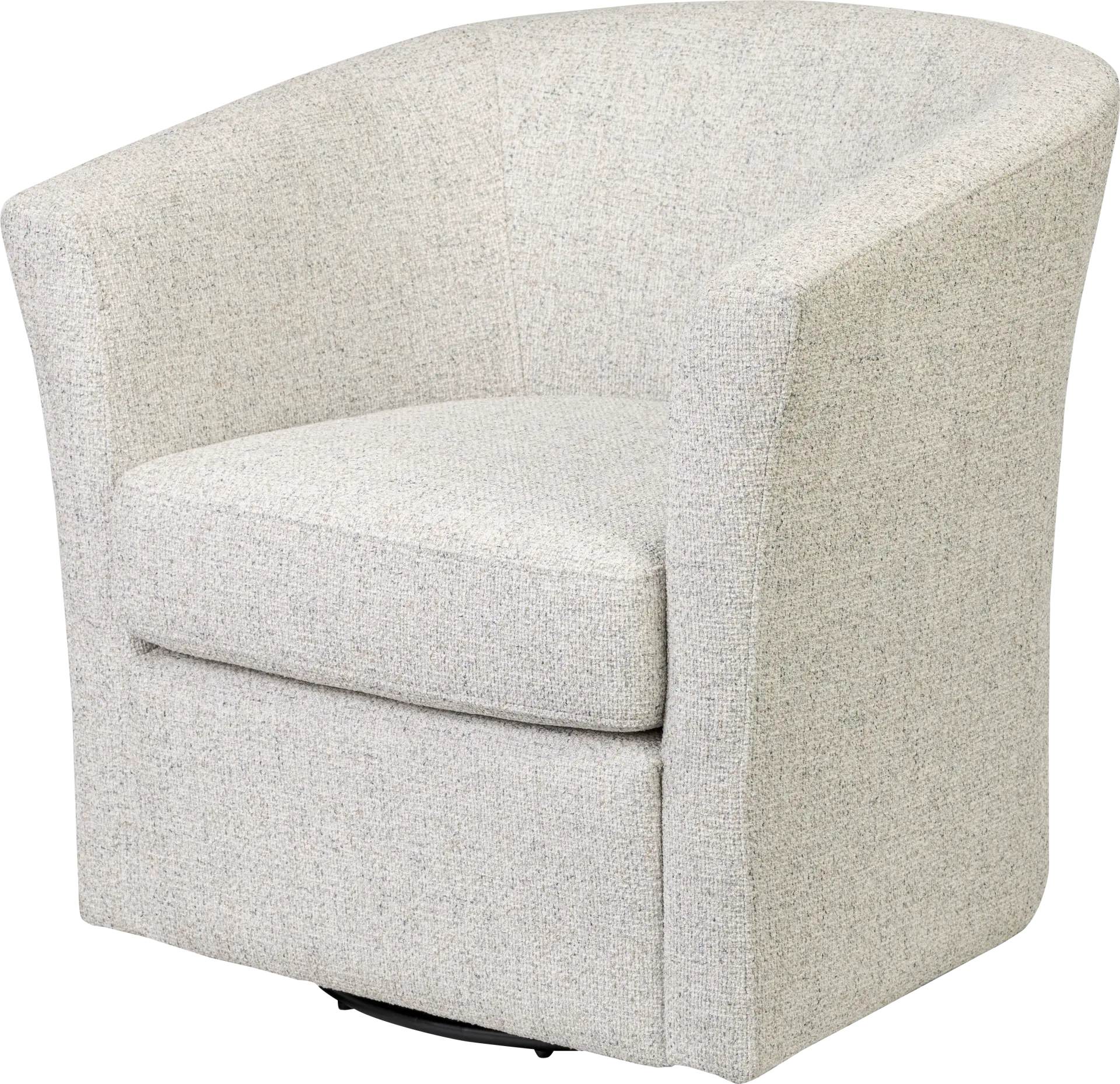 Odessa Ivory Swivel Chair