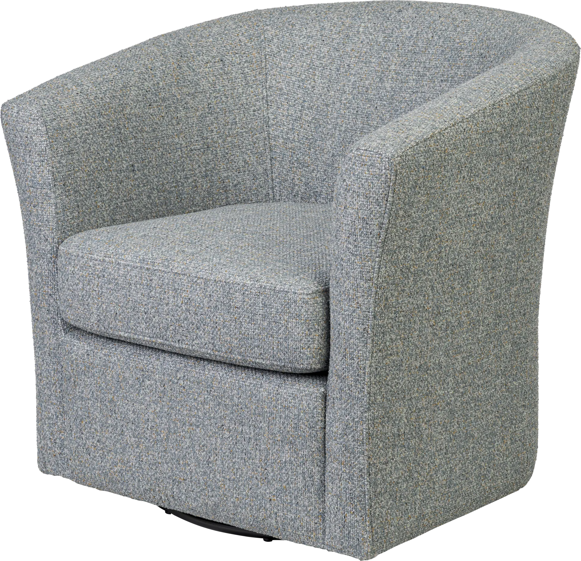 Odessa Blue Swivel Chair - Image 1