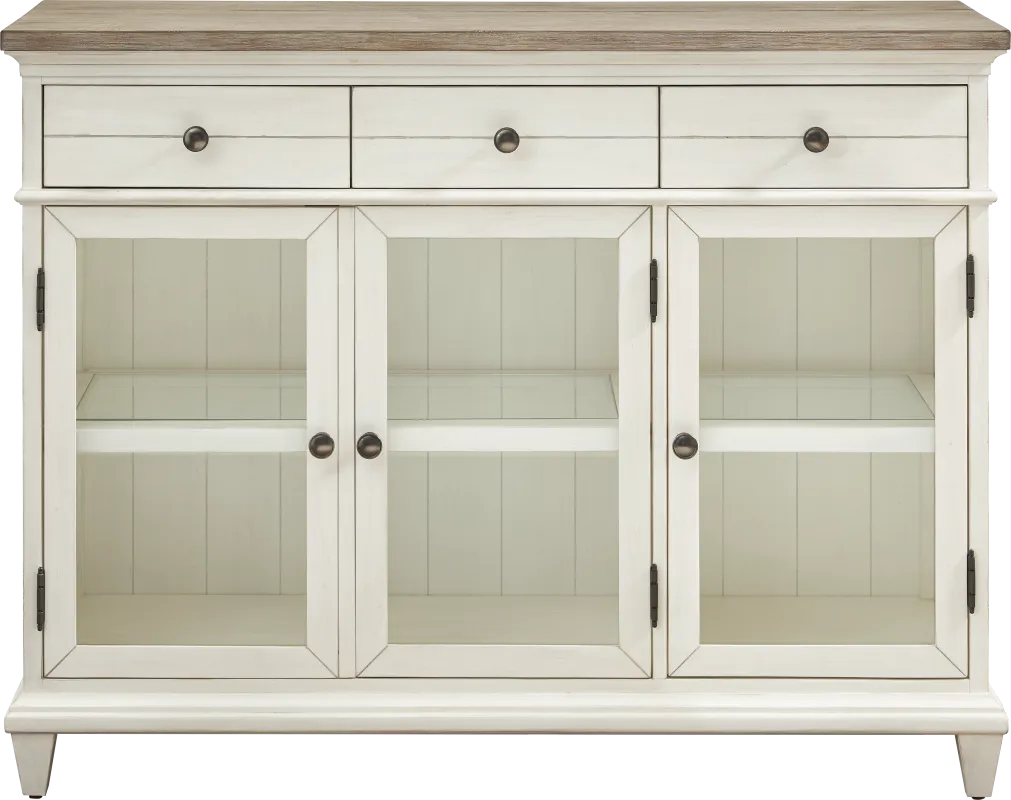 Lainey Cottage White Server