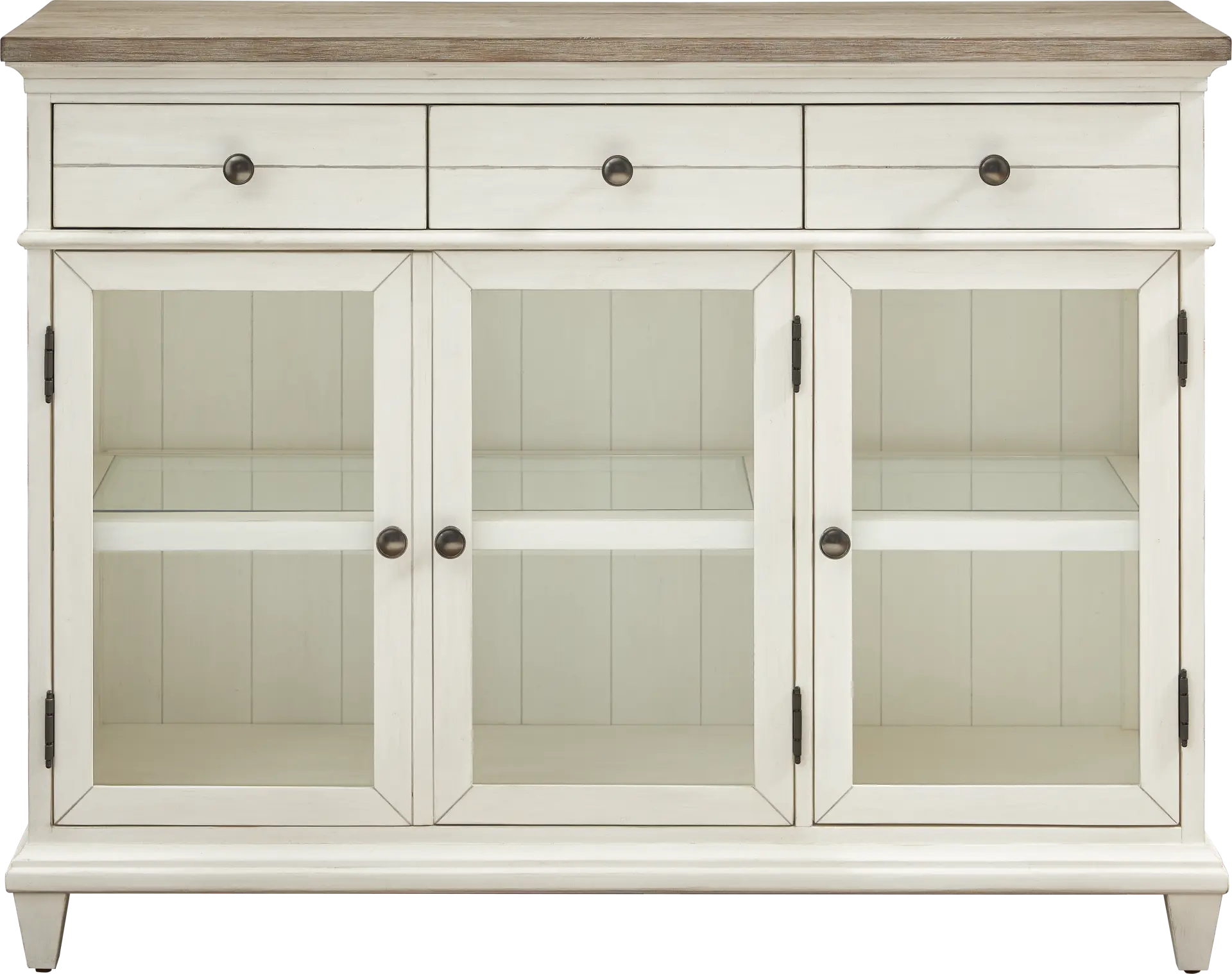 Lainey Cottage White Server