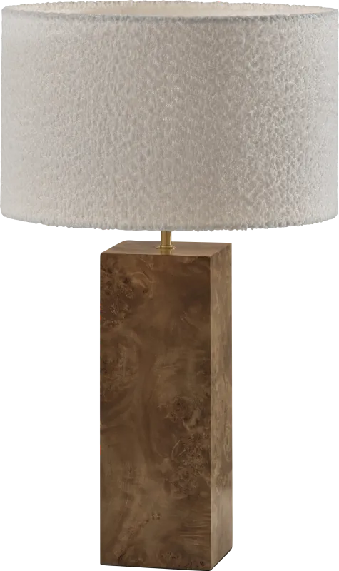 Seward Shade Brown Lamp