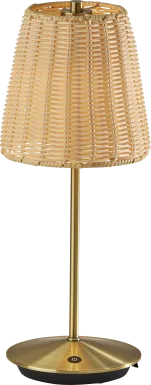 Bortle Vista Brass Lamp