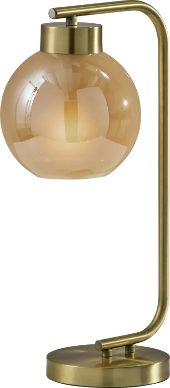 Clarion Hollow Brass Lamp