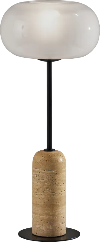 Ines Land Black Lamp