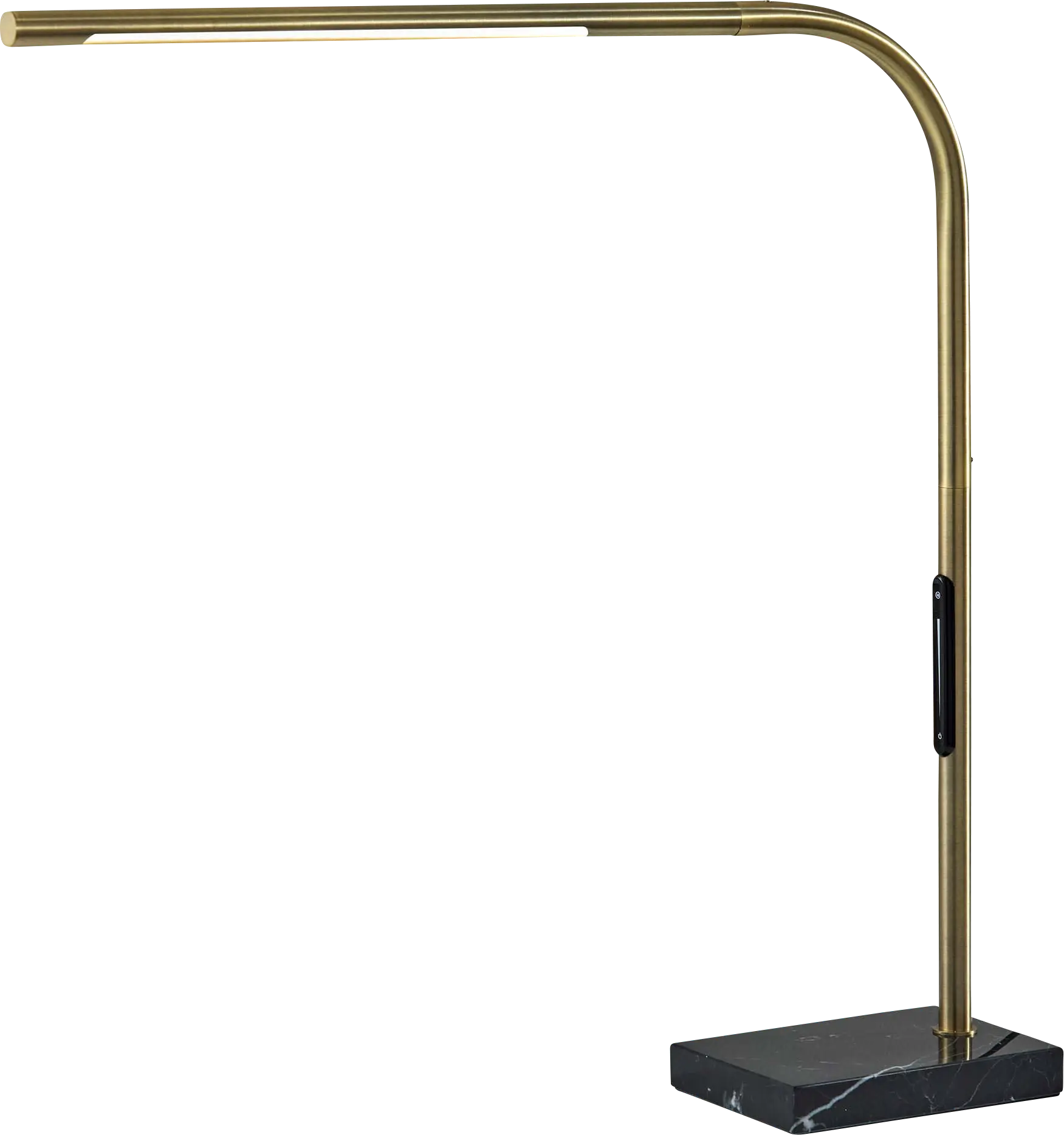 Linzee Club Brass Lamp