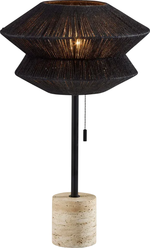 Traverse Drive Black Lamp