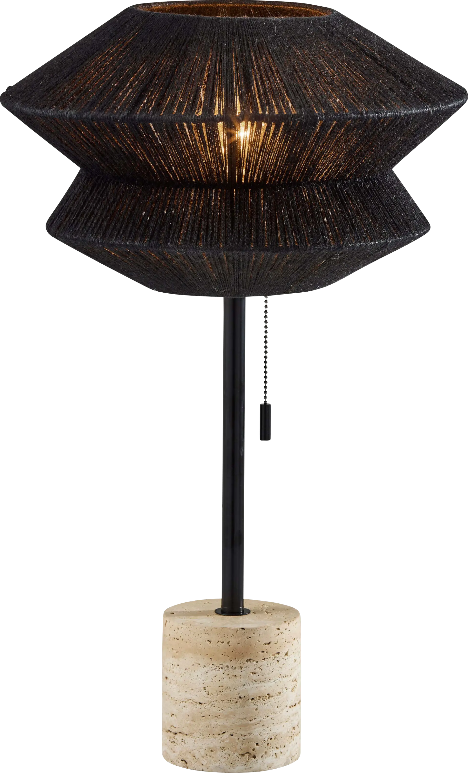 Traverse Drive Black Lamp