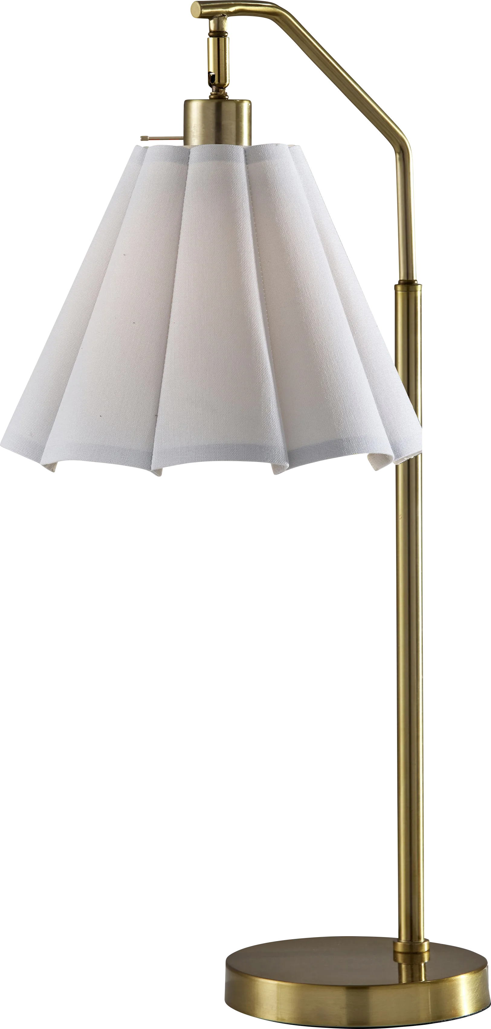 Hillview Lake Brass Lamp