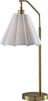 Hillview Lake Brass Lamp