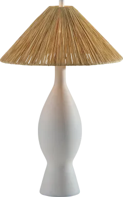 Isham Shores White Lamp