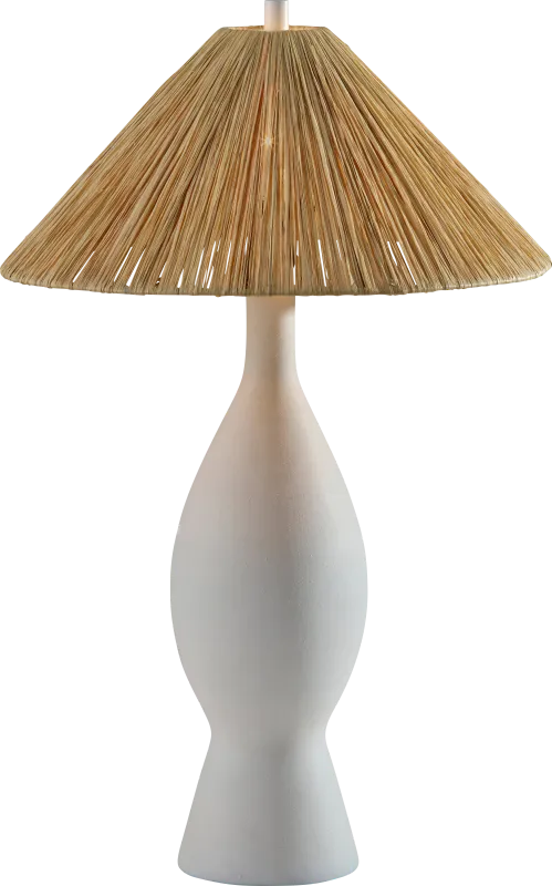 Isham Shores White Lamp