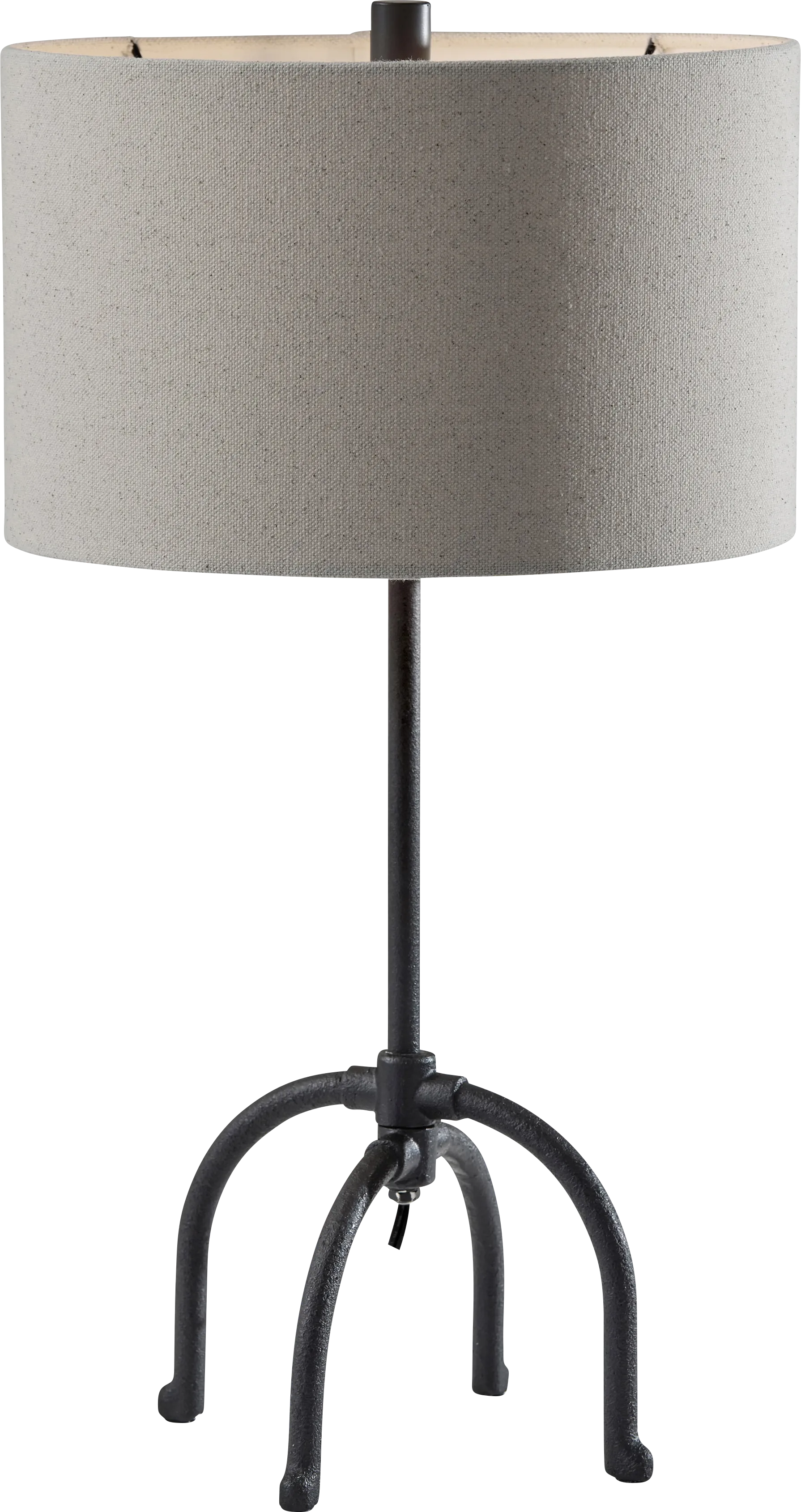 Dumfries Drive Black Lamp - Image 1