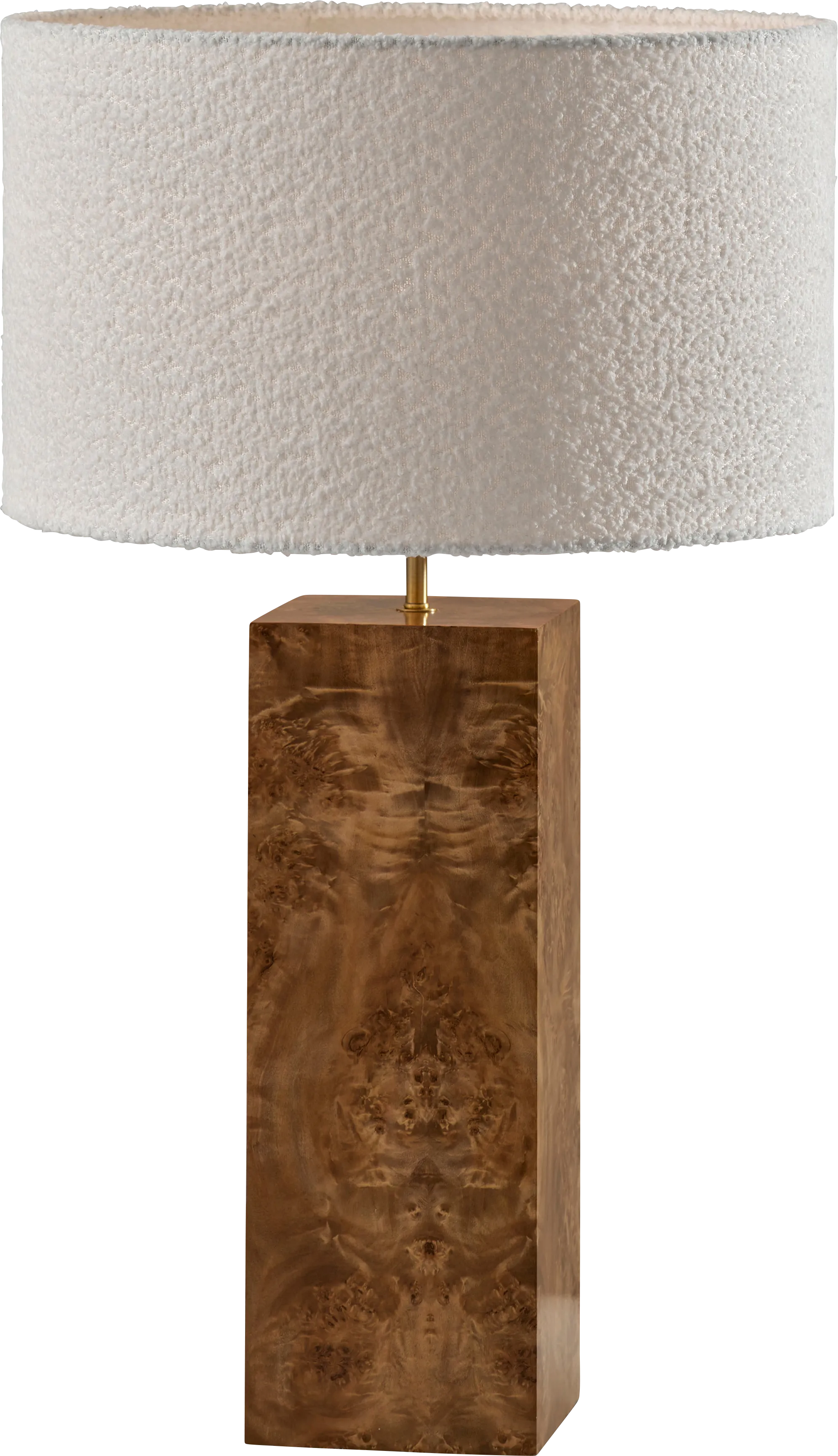 Seward Shade Tall Brown Lamp - Thumbnail - Image 1