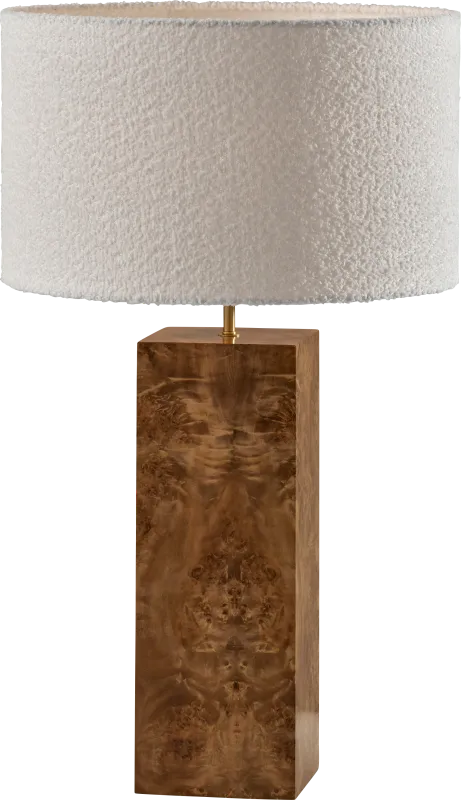Seward Shade Tall Brown Lamp