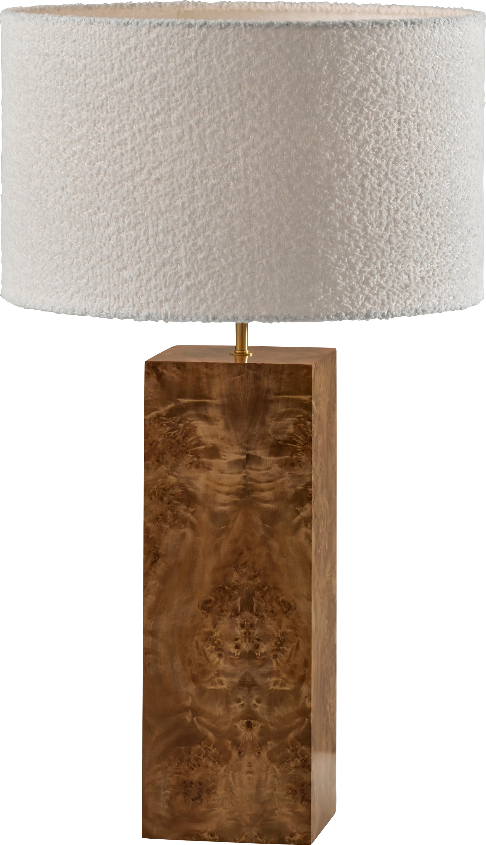 Seward Shade Tall Brown Lamp - Image 1