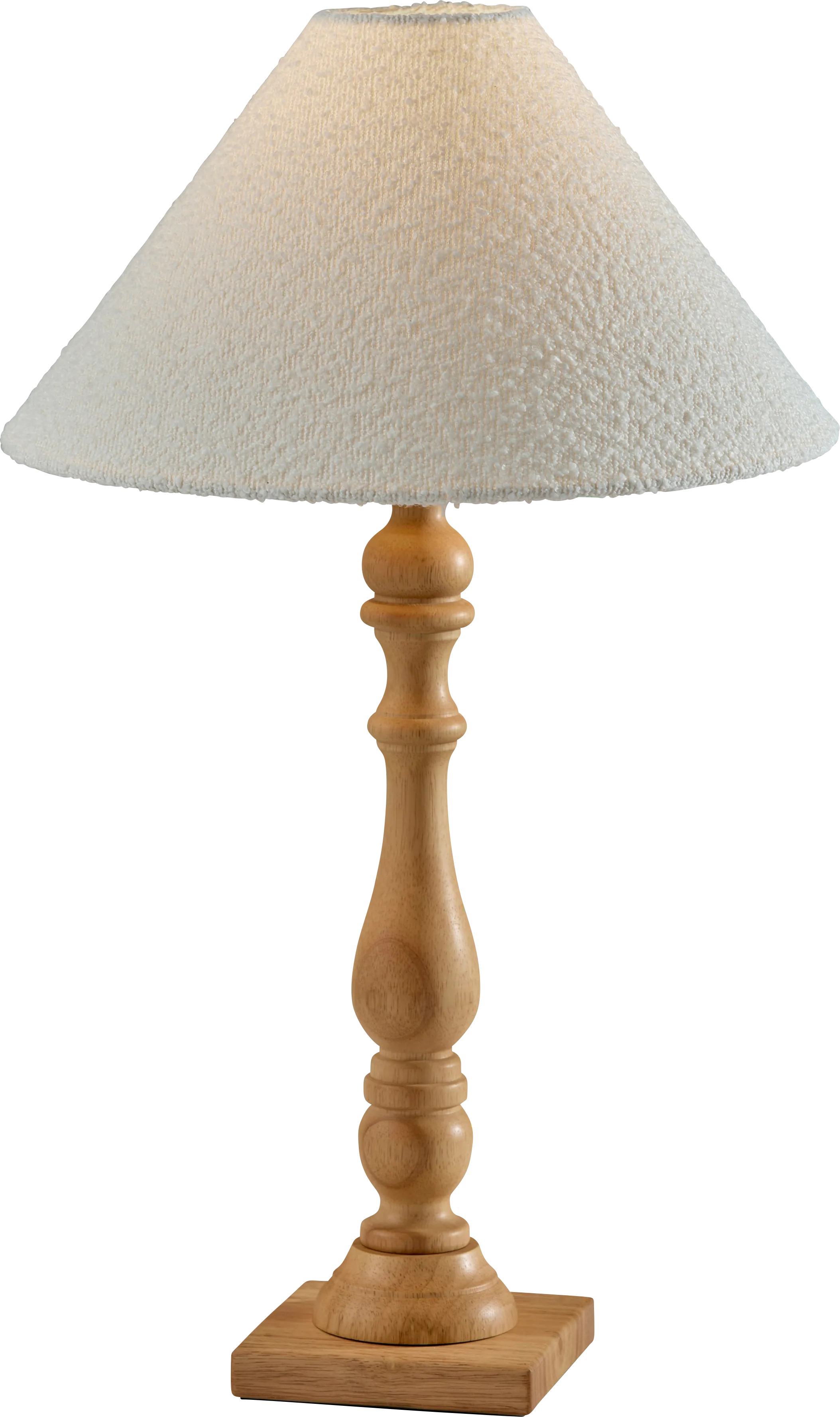 Wilshire Oak Natural Lamp