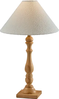 Wilshire Oak Natural Lamp