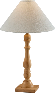 Wilshire Oak Natural Lamp