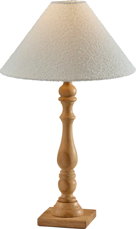Wilshire Oak Natural Lamp