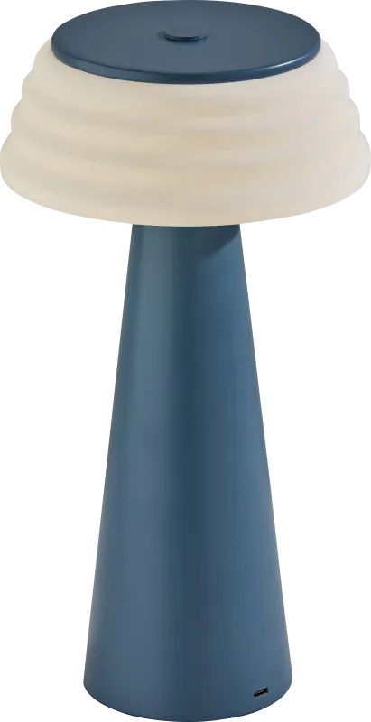 Voss Land Blue Lamp