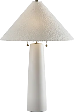 Molena Shores White Lamp