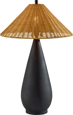 Gerisch Shores Black Lamp