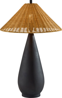 Gerisch Shores Black Lamp